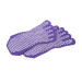 Носки противоскользящие, закрытые Bradex SF 0274 фиолетовый 75_75