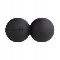 Мяч для МФР Star Fit 6 см, силикагель, двойной RB-102 черный