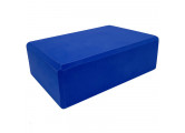 Йога блок Sportex полумягкий, из вспененного ЭВА (A25568) BE100-1 синий