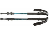 Палки для ходьбы треккинговые раздвижные с удлиненной ручкой 105-135 см Techteam TT HIMALAYAS NN011703 celadon
