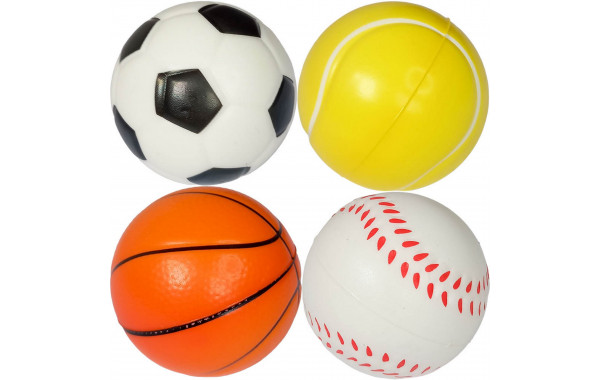 Эспандер кистевой мяч ПУ, d6,3 см Sportex E41775 игровые мячи 600_380