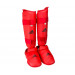 Защита голени и стопы Adidas WKF Shin & Removable Foot красная 661.35 75_75