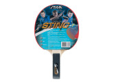 Ракетка для настольного тенниса Stiga Sting 183637, для начин., накладка 1,5 мм ITTF, прямая.. ручка