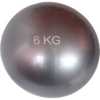 Медбол 6 кг, d20см Sportex MB6 серебро