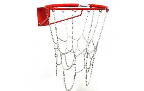 Сетка-цепь 4SC-GR для баскетбольного кольца №7 и №5, на 12 посадочных мест, универсальная 600_380