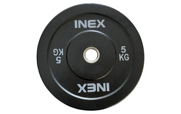 Бампированный диск 5кг Inex Hi-Temp TF-P4001-05 черный-серый 600_380