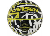 Мяч баскетбольный Larsen RB7 Graffiti Street Black/White/Lime