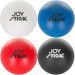 Мяч для настольног тенниса Stiga Joy 1110-5240-04, диам. 40+мм, пластик, упак. 4 шт, белый 75_75