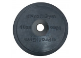 Диск ProfiGym олимпийский (51мм) обрезиненный 10 кг, черный ДО-10/51
