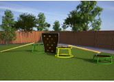 Мобильная детская игровая площадка Базовая Hercules 4852