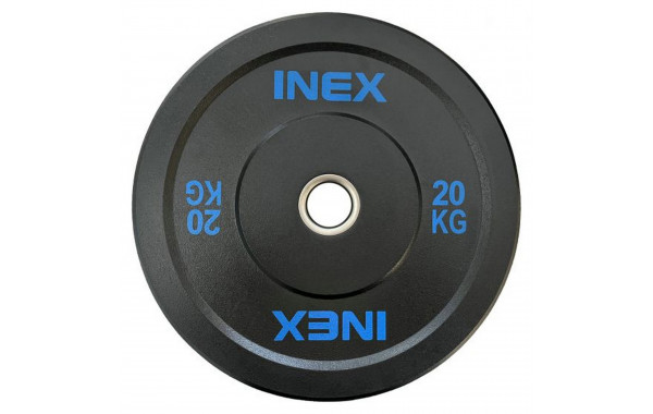 Бампированный диск 20кг Inex Hi-Temp TF-P4001-20 черный-синий 600_380