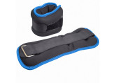 Утяжелители Sportex ALT Sport (2х1,5кг), нейлон, в сумке HKAW104-5 черный с синей окантовкой