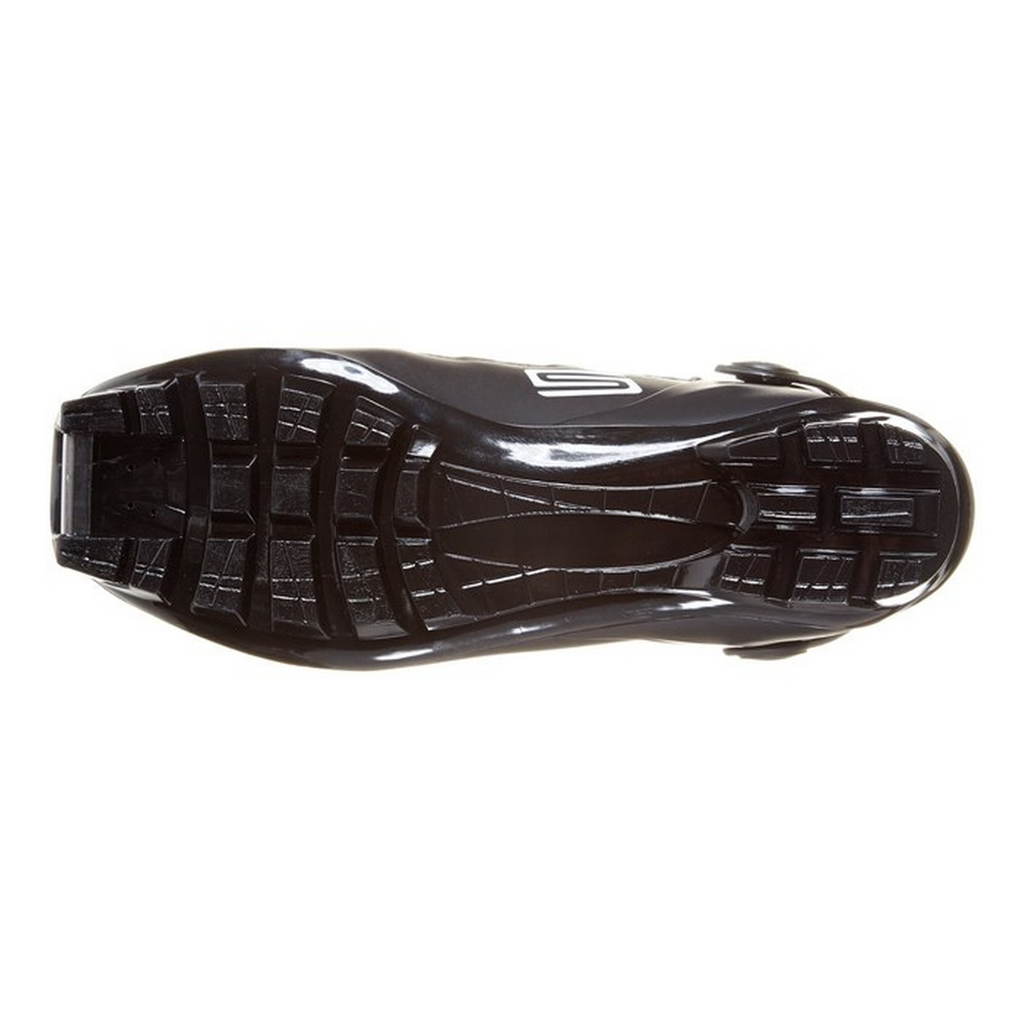Лыжные ботинки NNN Spine Polaris Pro 385-23 черный\синий 2000_2000