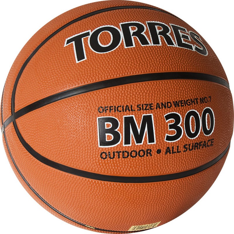 Мяч баскетбольный Torres BM300 B02017 р.7 800_800