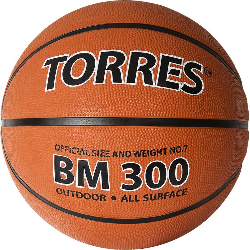 Мяч баскетбольный Torres BM300 B02017 р.7 800_800