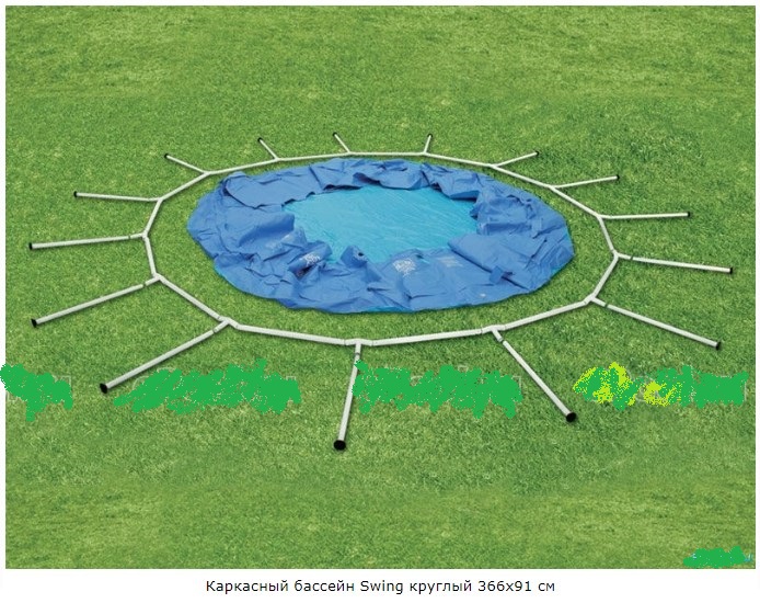 Каркасный бассейн Swing круглый 366х91 см Mountfield 3EXB0160 694_550