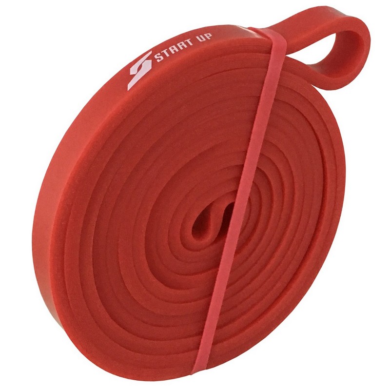 Эспандер для фитнеса замкнутый Start Up NY 208x1,3x0,45 см (нагрузка 5-15кг) red 800_800