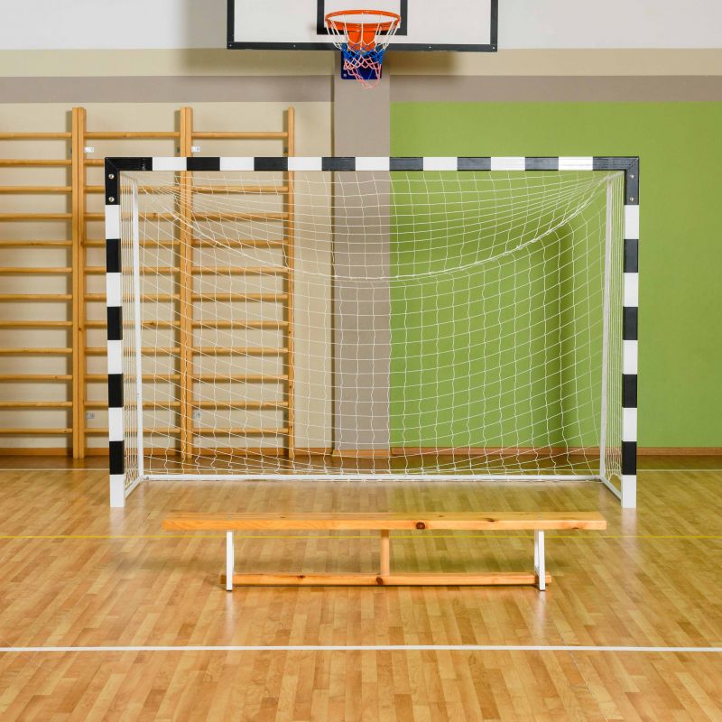 Ворота для мини-футбола, гандбола (с разметкой, без сетки) стальной профиль 80х80 мм Zavodsporta шт 800_800