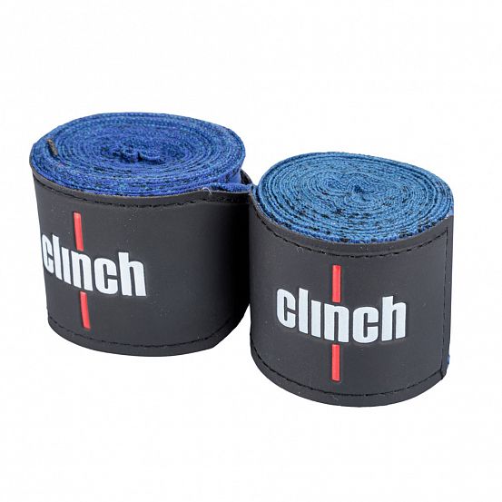Бинты эластичные Clinch Boxing Crepe Bandage Tech Fix синие C140 553_553