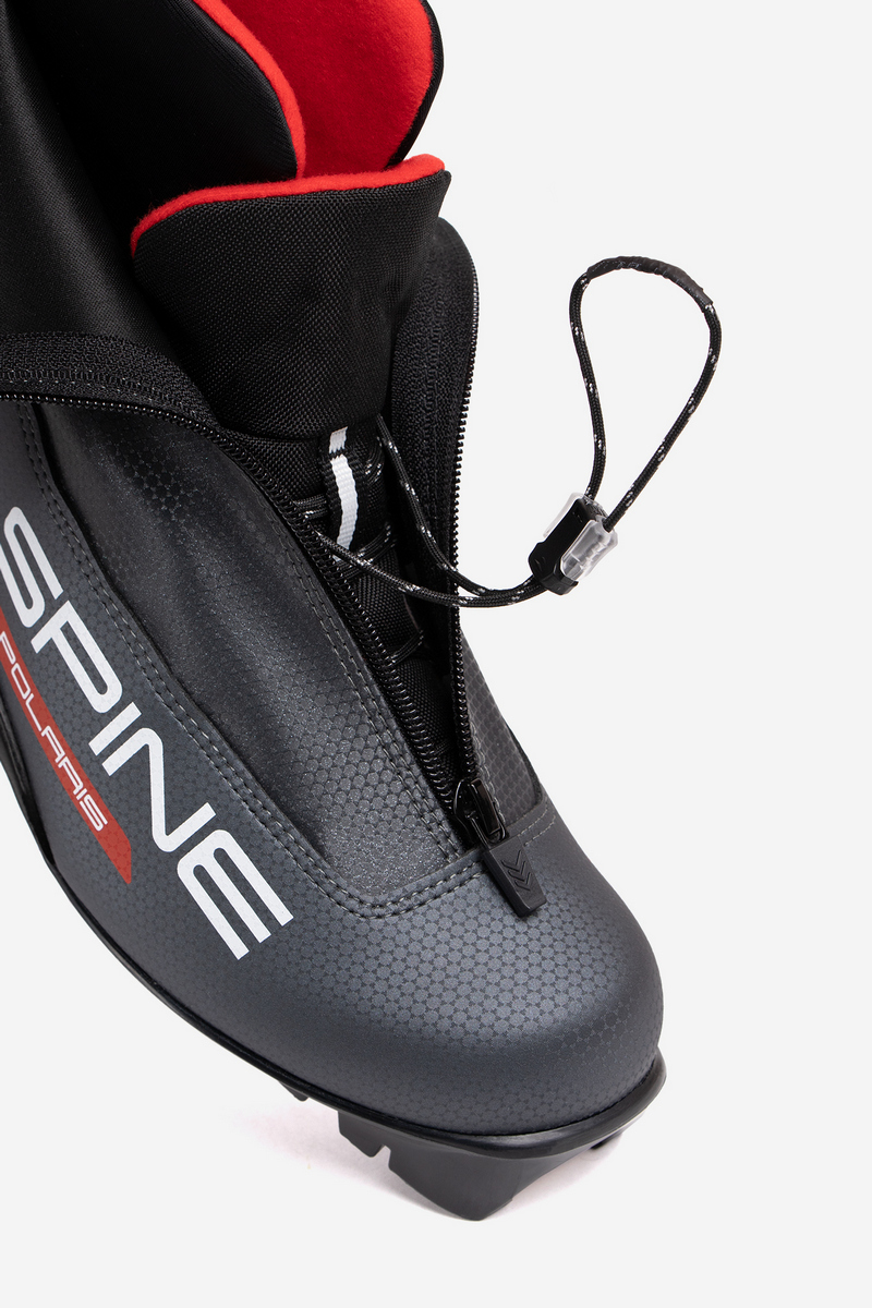 Лыжные ботинки SNS Spine Polaris (485-22) (черный) 800_1200