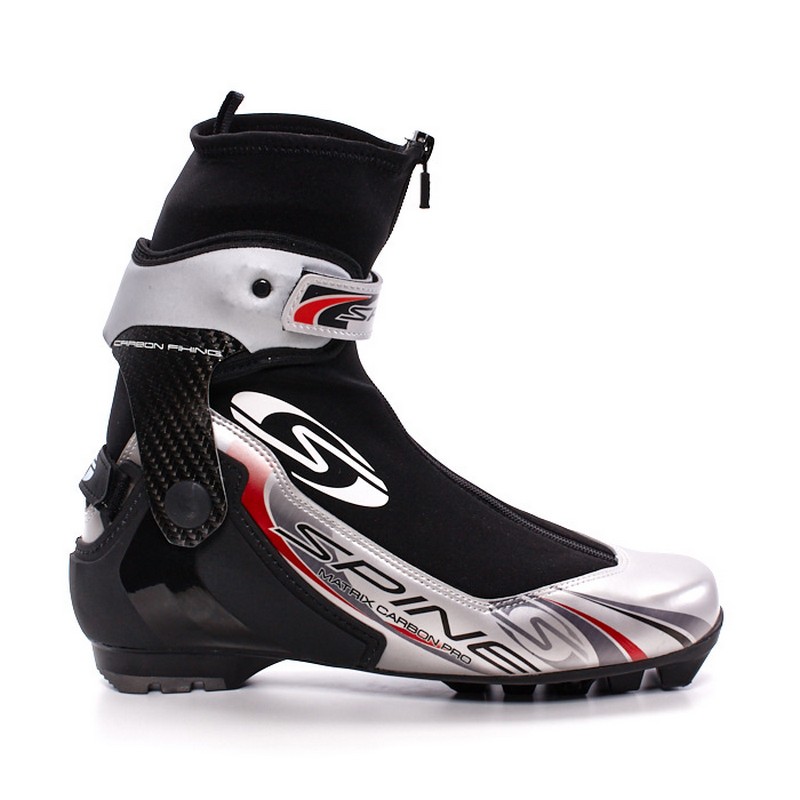 Лыжные ботинки SNS Spine Pilot Matrix Carbon Pro 273K/194/2K черный 800_800
