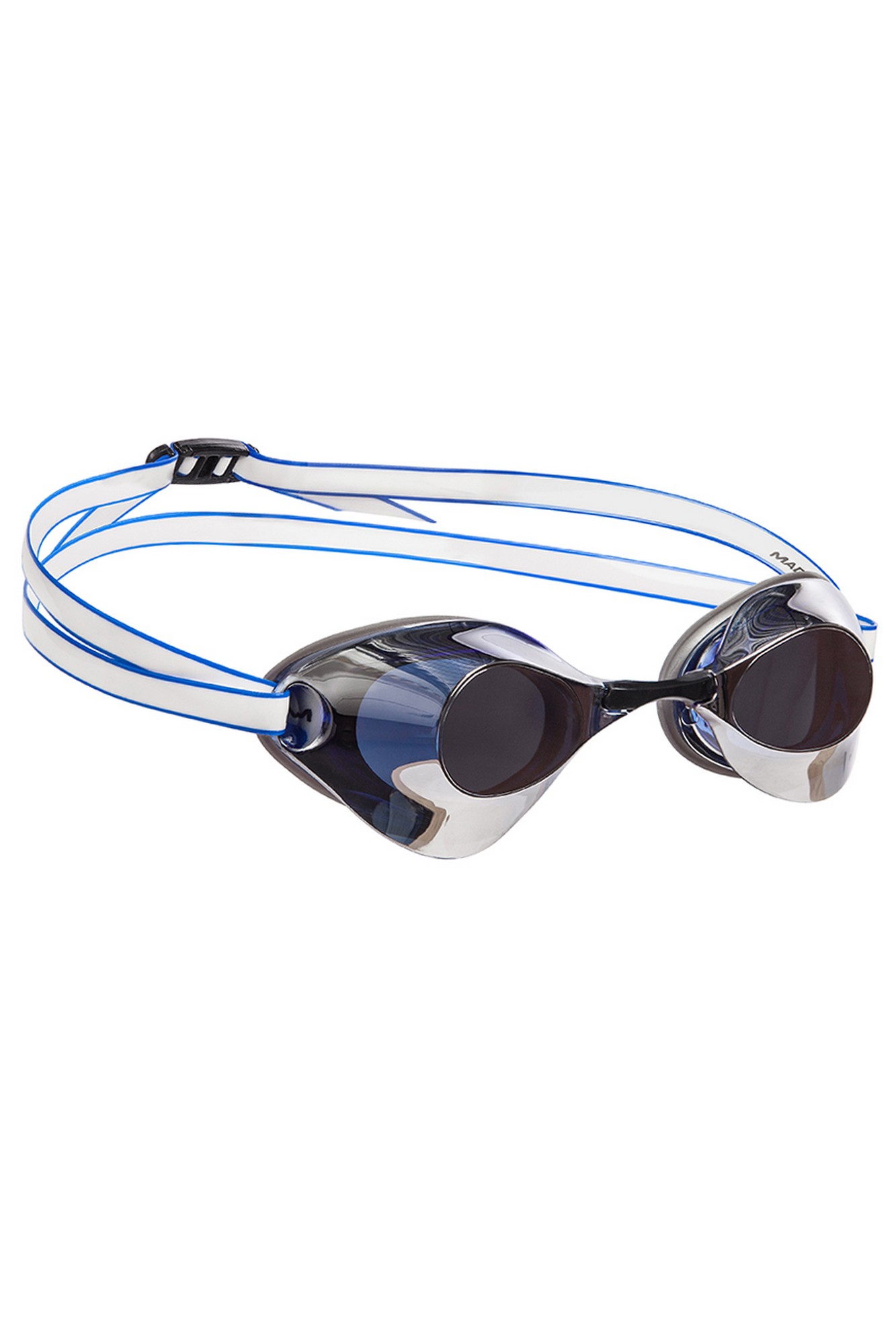 Стартовые очки Mad Wave Turbo Racer II Mirror M0458 07 0 03W синий 1333_2000