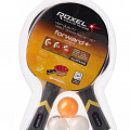 Набор для настольного тенниса Roxel Forward, 2 ракетки, 3 мяча 120_120