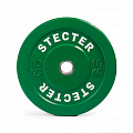 Диск тренировочный Stecter D50 мм 10 кг (зеленый) 2192 120_120