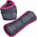 Утяжелители (2х2,0кг) (нейлон) в сумке (черный с фиолетовой окантовкой) ALT Sport HKAW104-4 120_120