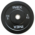 Бампированный диск 5кг Inex Hi-Temp TF-P4001-05 черный-серый 120_120