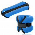 Утяжелители Sportex ALT Sport HKAW101-3 (2х1,5кг), нейлон, в сумке (синие) 120_120